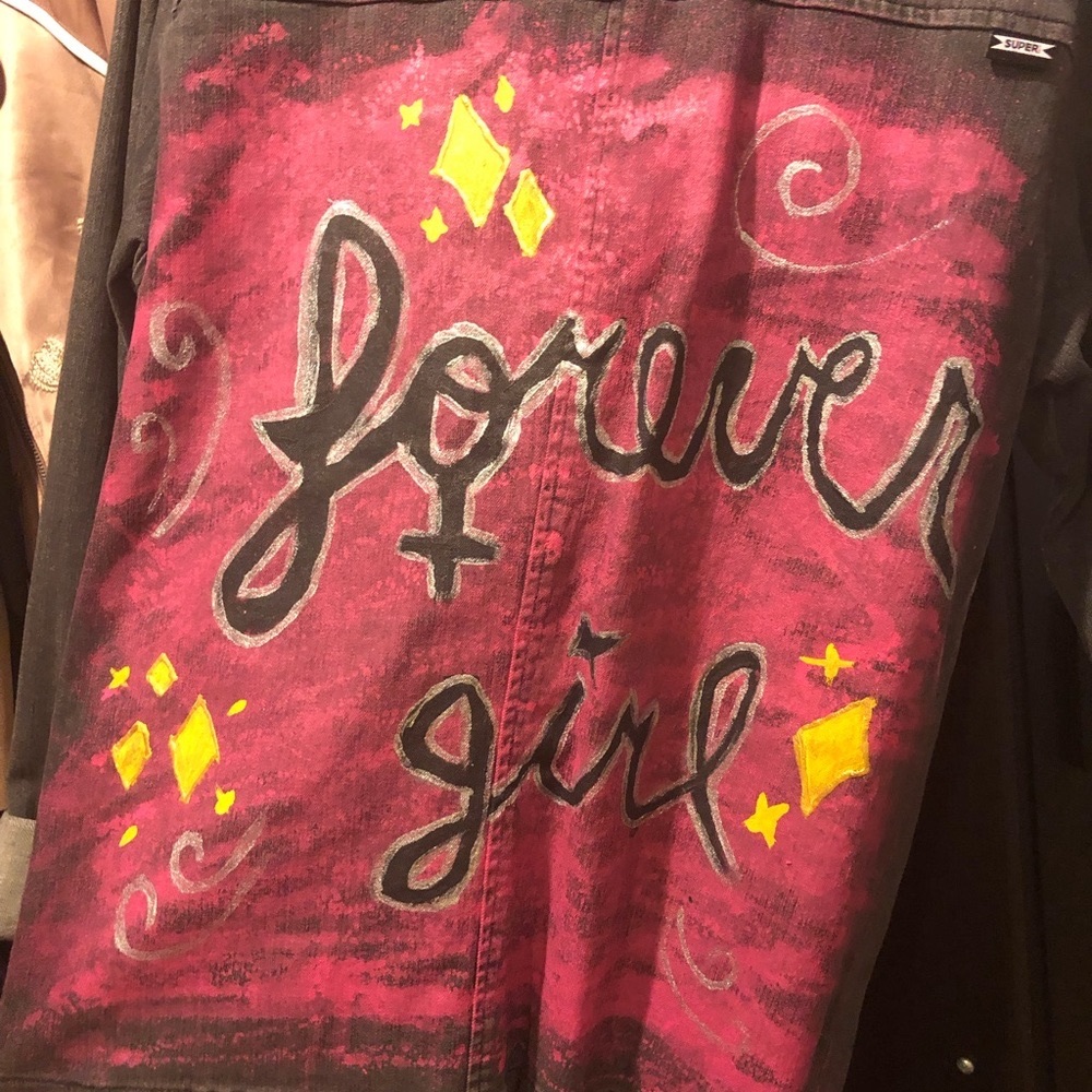 Hand Painted Denim Jacket